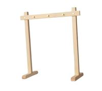 Ioensy Wooden Mother Easy Assembly for 3 Chimes Light, Chime Supporter, Gong Target Stand for Bedroom Classroom Meditation Table, S