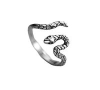 IOETSEUT Ladies' jewelry Punk Snake Animal Adjustable Rings For Men Women Hip Hop Fashion New Year Jewelry Gift Party Street