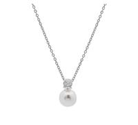 IOETSEUT Ladies' necklace, fashionable and personalized Elegant Delicate Pearl Pendant Clavicle Necklace Ladies Sweet Unique Design Fashion Girl Jewelry Everyday Gift