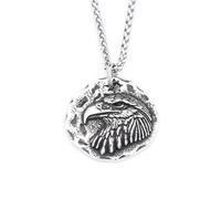 IOETSEUT Men's necklace Domineering Eagle Head Pendant Necklaces For Man American Animal Necklace Punk Biker Jewelry gift