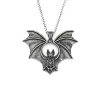 IOETSEUT men's necklace,Vintage Biker 3D Bat Pendant For Men Boys Punk Hip Hop Animal Necklaces Creative Jewelry Gifts Accessories,Personalized Gift