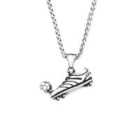 IOETSEUT Men's necklace Vintage Fashion Sports Shoes Football Pendant Necklace Men's Fans Athlete Necklace Punk Party Male Jewelry Gifts gift