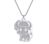 IOETSEUT men's necklaces friendship necklace Baby Cute Animal Pendant Necklace For Women Cartoon Jewelry Bohemia Necklace Party Gift