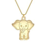 IOETSEUT men's necklaces friendship necklace Baby Elephant Pendant Necklace For Women Cartoon Jewelry Animal Necklace Party Gift