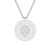 IOETSEUT men's necklaces friendship necklace Fenrir Or Fenris Pendant Son Of Loki Wolf Necklace Amulet Of Norse Mythology Jewelry Viking Men Necklace