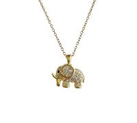 IOETSEUT men's necklaces friendship necklace Gorgeous Elephant Pendant Necklace: A Perfect Fashion Accessory for Holiday & Birthday Parties! Party Gifts Jewelry