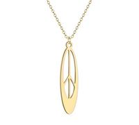 IOETSEUT men's necklaces friendship necklace Minimalist Long Oval Pendant Necklace for Women Girl Fashion Geometric Clavicle Choker Jewelry Male Party Gifts