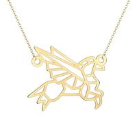 IOETSEUT men's necklaces friendship necklace Origami Pegasus Flying Horse Necklace Women Mythology Jewelry Cute Animal Pendant Necklace Gift
