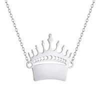 IOETSEUT men's necklaces friendship necklace Queen Crown Women's Clavicle Choker Jewelry Necklace for Women Romantic Gifts Never Fade