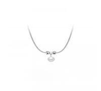 IOETSEUT men's necklaces friendship necklace women's necklace crystal bow pearl necklace sweet and fashionable choker suitable for women to wear.
