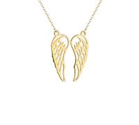 IOETSEUT necklace men，Angel Wings Necklace for Women Girl Jewelry Lady Clavicle Choker Supernatural Amulet Exquisite Birthday Gifts，best gifts