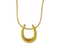 IOETSEUT necklace men,Horseshoe Buckle Fashion Delicate Minimalism Pendant Necklace With Chain Jewelry Gift For Women,best gifts