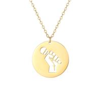 IOETSEUT necklace men,Microphone Sing Europe And America Fashion Minimalism Hip Hop Pendant Necklace Jewelry Gift For Singer,best gifts
