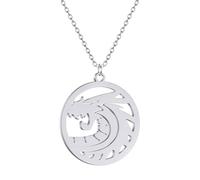 IOETSEUT Punk Dragon Pendant Necklace Men's and Women's Exquisite Clavicle Collar Choker Streetwear Jewelry Gifts