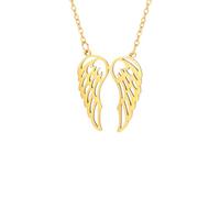 IOETSEUT sister necklace layered necklace women Hollow Angel Wings Pendant Necklace Women Neck Chain Choker 2025 Trend Wedding Jewelry Birthday Gift teacher gifts