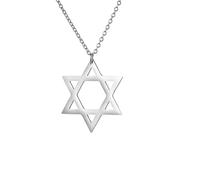 IOETSEUT sister necklace layered necklace women Star of David Pendant Necklace Israel Jewish Judaism Necklaces Jewelry Accessory Gift for Women Men teacher gifts
