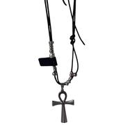 IOETSEUT sister necklace layered necklace women Y2K Retro Cross Necklaces for Women Girl Subculture Spice Girls Sweet Cool Mines Punk Goth Niche Fashion Clavicle Chain Jewelry teacher gifts