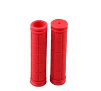 IOEUIWP 1 Pair Bicycle Grips Anti-slip Soft Rubber Handlebar Cover With High Flexibility For Mountain Road Bike Parts for Bikes(Red)