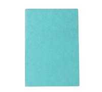 IOEUIWP 160Pages Business Soft Leather Notebook Sheepskin Notepad Set Handbook Diary A5 for Writing & Note Taking(Cyan)