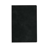 IOEUIWP 160Pages Business Soft Leather Notebook Sheepskin Notepad Set Handbook Diary A5 for Writing & Note Taking(Black)