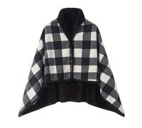 IOEUIWP 1pc Wearable Blankets Shawl Blanket Flannel Lazy Casual Office for Women Men(Yellow)