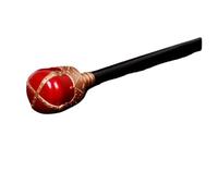 IOEUIWP Creative Kids Adults King Queen Prince Scepter Cosplay Props Fairy Magic Wand Party Halloween Costume Christmas For Cosplay(Gold red)