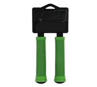 IOEUIWP Handlebar Grips Bicycle Silica Gel Grip Soft Handle Cover Downhill Folding Mountain Bike Parts Accessory for Bikes(JKL-Green)