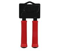 IOEUIWP Handlebar Grips Bicycle Silica Gel Grip Soft Handle Cover Downhill Folding Mountain Bike Parts Accessory for Bikes(JKL-Red)