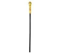 IOEUIWP Mystical Pharaoh Accessory Ancient Egyptian Staff For Halloween Trick Or Treating Themed Party,Dress Up Parties For Cosplay(Golden round head)
