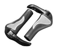 IOEUIWP Universal Rubber Silicone Bicycle Handlebar Grips For Mountain Bikes, Ox Horn Style Grip Accessories for Bikes(Color1)