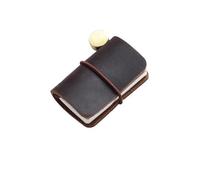 IOEUIWP Vintage Leather Tiny Notebook Sketchbook Cute Mini Diary Retro Cowhide Travel Journal Kawaii Office Planner Organizer for Writing & Note Taking(Coffee)