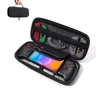 iofeiwak Hori Split Pad Pro Case - Hard Shell Case for Hori Split Pad Pro & Rog Ally & Binbok & NexiGo Controllers - Support 20 Game Slots/Button Protection/Large Capacity
