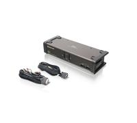 IOGEAR 2-Port DVI KVMP Switch w/Full Set of Cables, (GCS1102 TAA Compliant), Black