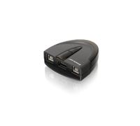 IOGEAR 2 Port USB 2.0 Switch - Auto Printer Switch - Manually or Auto Control - LEDs Indicate - Plug n Play - GUB231