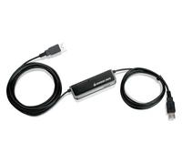 IOGEAR 2-Port USB Laptop KVM Switch with File Transfer