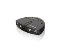 IOGEAR 4-Port USB 2.0 Automatic Printer Switch, GUB431