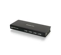 IOGEAR 4-Port USB DVI KVM Switch w/Full Set of Cables, (GCS1004)