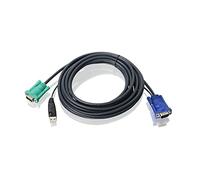 IOGEAR Bonded KVM Cable, USB, VGA, 16 Feet, G2L5205U