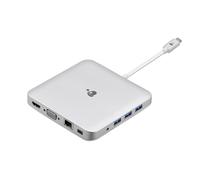 IOGEAR Compact USB-C Docking Station with PD Pass-Thru (GUD3C03)