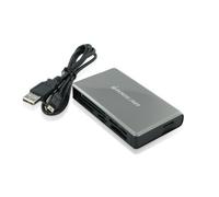 iogear GFR281W6 USB 2.0 Grey card reader - card readers (USB 2.0, 0.91 m, 480 Mbit/s, -40 - 80 °C, 0 - 70 °C, 20 - 80%)