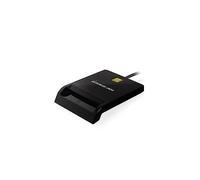 IOGEAR USB Common Access Card (CAC) Reader - EMV Level 1/4.1 Compliant - PC/SC version 1.0/2.0 - Class A, B, and C (5V / 3V / 1.8V) - T0, T1 Protocol - Compatible MS USB-CCID Driver - GSR212