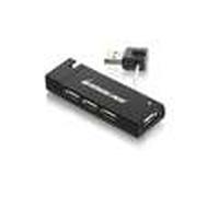 iogear GUH285W6 interface hub 480 Mbit/s Black