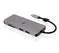 IOGEAR Travel Pro USB-C Dual HD Dock with Power Delivery 3.0 - GUD3C09