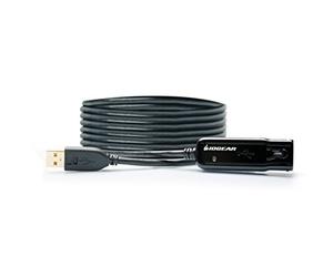 IOGEAR USB 2.0 Booster Extension Cable, 39 Feet, GUE2118, black