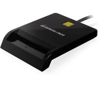 IOGEAR USB CAC Reader GSR212 - EMV L1/4.1, PC/SC 1.0/2.0, MS USB-CCID Compatible - Black