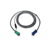 IOGEAR USB KVM Cable, 10 Feet, G2L5203U, Dark Gray