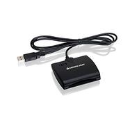 IOGEAR USB Smart Card Access (CAC) Reader - TAA Compliant - DOD/Government/Healthcare/Banking/Entertainment/Secure Network Login - Compatible With Mac, Win, Linux - GSR202