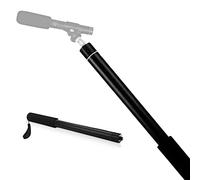 iOgrapher Compact Aluminium Microphone Stand, 5-Section Boom Pole, 1.5m Max Reach, Equipment for Creators