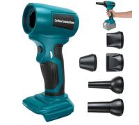 IOHBThe Electric Cordless Turbo fan Blower, Leaf Blower for Makita 18V Battery, 130000RPM Handheld Jet Fan, Variable Wind Speed, for Cleaning and Drying (Battery Not Included)