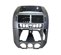 IOIROEXEW Car Interior Trim FOR Polo Gray Central Control Panel With Air Vents Console Panel Frame(Silvery)